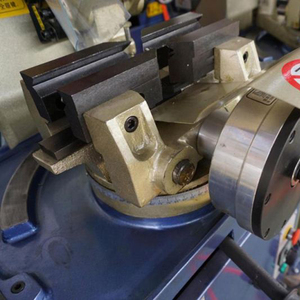 Máquina de corte de tubos de acero neumática, cortadora semiautomática de caña y tubo de acero, altura de YJ-275Q ajustable, color <span class=keywords><strong>azul</strong></span> - Product Image 3