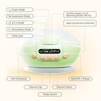Tire-lait électrique chauffant portable HORIGEN avec technologie de chauffage, contrôle intelligent par application mains libres
