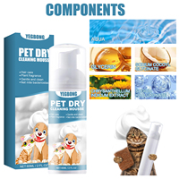 Formule Probiotique Liquide Santé Animale pour Chiens et Chats - Désodorisant Anti-Fongique et Anti-Acariens Sans Rinçage, pour un Pelage Doux, à la Camomille et à l'Huile de Coco, Action Rapide