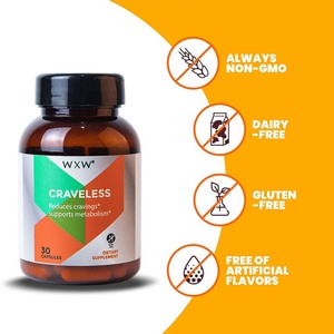 Customized Top Quality Fat burner Obesity Product Cravecontrol Garcinia Cambogia Capsules for Detox Adult Health Slimming - Product Image 2