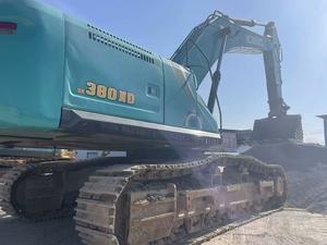 รถขุดตีนตะขาบ Kobelco Sk380XD มือสอง ขนาด 38 ตัน นำเข้าจากญี่ปุ่น ชั่วโมงการทำงานต่ำ เครื่องจักรก่อสร้างสำหรับขาย - Product Image 2