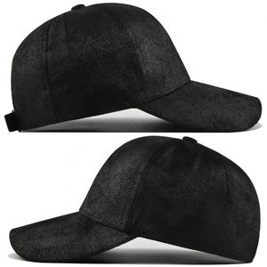 Casquette de baseball en daim pour adulte, chapeau souple en faux daim avec logo personnalisé, idéal pour la mode et la protection solaire quotidienne - Product Image 6