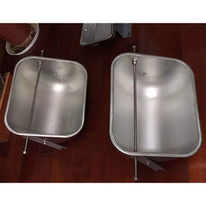 Chất Lượng Cao Tự Động Farrowing Crate Lớn Sow Feeder Chăn Nuôi Farming Thiết Bị Thép Không Gỉ Pig Feed Trough - Product Image 1