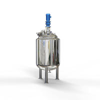 Cuves de mélange haute pression en acier inoxydable 150L 200L 300L avec agitateur pour lotions et cosmétiques