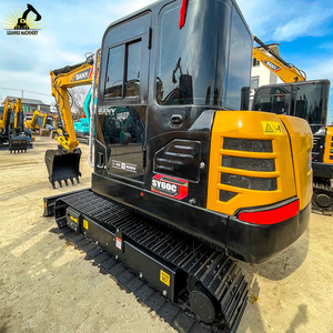 Excavadora de segunda mano Sany SY60 de tamaño medio con excelente visibilidad y alta maniobrabilidad para construcción de carreteras - Product Image 1