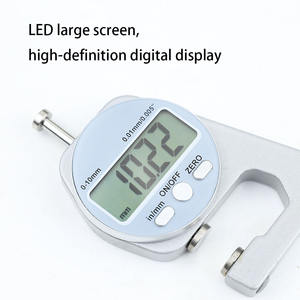 Jauge d'épaisseur à affichage numérique 0-10mm, coude plat, papier, poche d'épaisseur électronique, outil de mesure numérique, résolution 0.01mm - Product Image 4