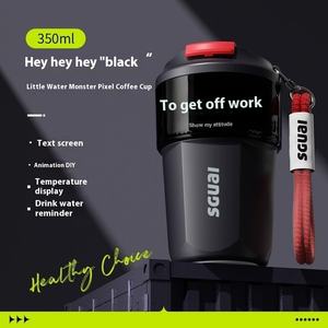 Thermos intelligent à pixels DIY avec écran tactile, température, acier inoxydable, grande capacité, portable - Product Image 6