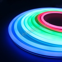 Lampu disko langit-langit ruang Game, lampu Strip Neon fleksibel tabung Neon DMX RGB