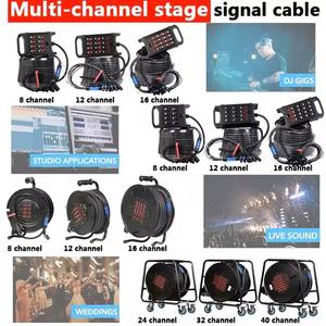XLR-Audio-Multicore-Kabel mit Stagebox, 8/12/16/20/24/32 Kanäle - Product Image 2