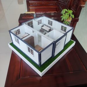 Maison conteneur en panneaux sandwich en acier extensible avec un design moderne pour les dortoirs <span class=keywords><strong>d</strong></span>'ingénieurs sur site et les bâtiments de bureaux - Product Image 1