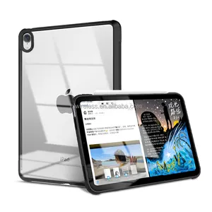 Akıllı esnek TPU hava yastığı kenar kabuk koruyucu hafif kapak iPad kılıfı 9 10.2 10 nesil 2022 Pro 11/12.9