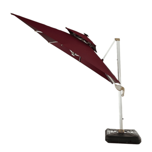 Villa Jardin Épaissi Pliant Acrylique Parapluie Imperméable Résistant Au Vent Extérieur Commercial Ombre Parapluie Personnalisé - Product Image 5