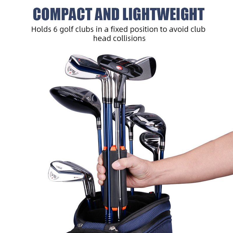 PGM ZP035 golf bag club divider clips portable golf club retainer golf