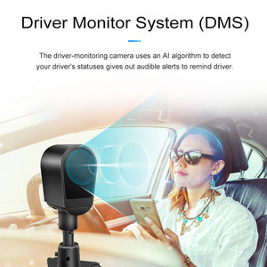 Cámara de salpicadero 4G, advertencia de voz, comportamiento de conducción peligroso, sistema de alarma para coche con seguimiento GPS, detección de fatiga por humo y conducción - Product Image 6