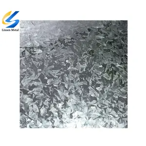 Astm A653 3m 3m 0.375mm 0.39mm 5ft Z120 sıcak daldırma galvanizli çelik Gi plaka