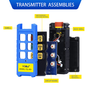 Control Remoto Inalámbrico Industrial F21-4S+ Tri-Proof (Resistente al Agua, Polvo y Golpes) de 4 Botones para Grúa, Polipasto y Cabrestante - Product Image 5