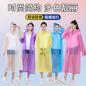 Imperméable transparent unisexe, imperméable à l'eau, entièrement imperméable, poncho de randonnée portable, taille adulte - Product Image 4