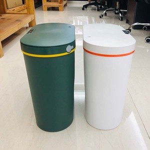 Blanc <span class=keywords><strong>vert</strong></span> cuisine toilette salle de bain 14 litres capteur <span class=keywords><strong>poubelle</strong></span> sans contact <span class=keywords><strong>poubelle</strong></span> <span class=keywords><strong>poubelle</strong></span> en plastique intelligente <span class=keywords><strong>poubelle</strong></span> poubelles - Product Image 5
