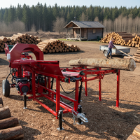 Machine à bois de chauffage compacte et robuste de 35T 40T avec fendeur hydraulique et alimentation par chaîne