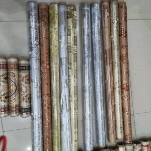 137cm 140cm 150cm Polyester rücken PVC geprägte Tischdecke