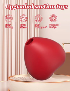 Juguetes Sexuales para Mujeres, <span class=keywords><strong>Serie</strong></span> de Succión con Forma de Corazón, Aparato de Masturbación para Orgasmos Rápidos, Vibrador - Product Image 3