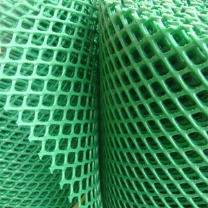 Hot Sale Diamond Plastic Mesh/Extruded Plastic Mesh/Netting/Plastic Plain Net/Fence/Screen For Poultry Protection