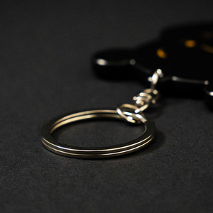 Custom Solid Color Cat Cartoon Light <b>Keychain</b> Promotional Gifts-Colorful Printed Charm Accessory cartoon <b>leather</b> <b>keychain</b> - Product Image 4