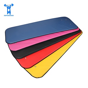Tapis de yoga en caoutchouc naturel épais PU, équipement de fitness pour débutants, forme rectangulaire, modèle KR-026 pour la salle de sport et l'entraînement quotidien - Product Image 2
