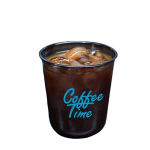 Nhà Máy Giá nhựa dùng một lần Pet Cup Màu đen rõ ràng Pet bong bóng Trà Ice cà phê Takeaway container với nắp và rơm - Product Image 2