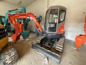 Excavatrice Hitachi ZX35US d'origine japonaise, 3,5 tonnes, moteur Yanmar, zéro recul de queue, pompe à engrenages, roulement, modèle 2022 à vendre - Product Image 1