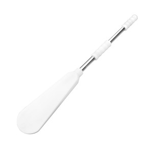 Batidor con varilla de acero inoxidable y mango de plástico antideslizante para hornear y mezclar - Product Image 1