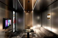 Mini-maison modulaire préfabriquée détachable en usine pour bureau, atelier, bar, KTV et salle à manger à thème