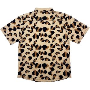 เสื้อเชิ้ตแขนสั้นลำลองผู้ชาย ลายเสือดาว ระบายอากาศได้ดี มีสไตล์ เสื้อฮาวาย - Product Image 4