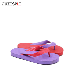 Nuevas Sandalias Chanclas Rojas y Moradas para Mujer y Niña, Estilo Casual, para Playa, Piscina, Verano, Calzado de Dos Colores - Product Image 2