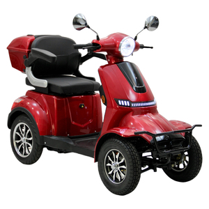 3pluscoco Venta caliente para ancianos usando 4 ruedas Scooter de movilidad eléctrica Batería de litio Golf de cuatro ruedas - Product Image 1