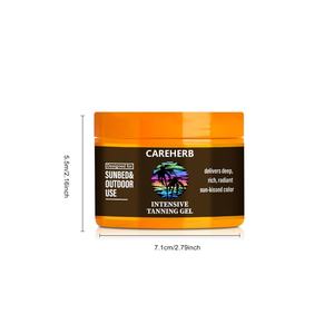 Crème Accélératrice de Bronzage Intensif au Carotte pour l'Extérieur, Gel Bronzant Naturel Brun pour Solarium - Product Image 6