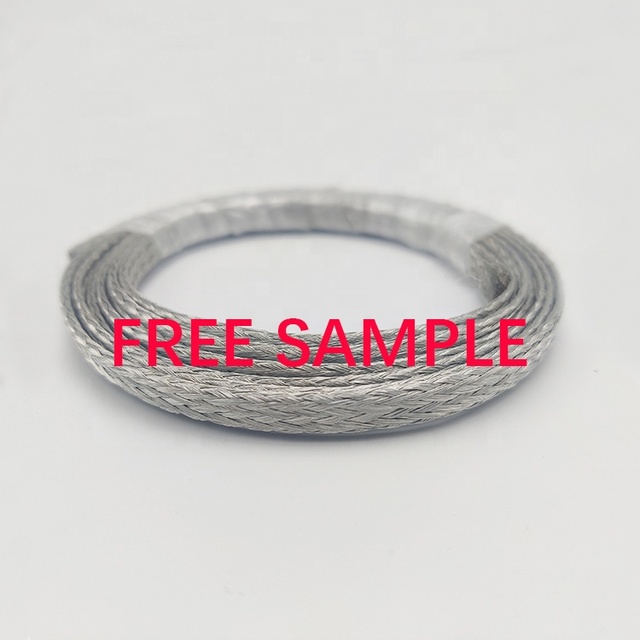1.5mm2 Braided Tinned Copper Shielded Cable Wire 4mm Width Electrical Wires Wrapping Target Audience Electricians Engineers