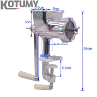 Nouvelle Machine Manuelle de Fabrication d'Aliments pour Poulets, Chiens, Poissons, Crevettes et Volaille, Granulateur et Extrudeuse de Granulés pour Industries Agricoles