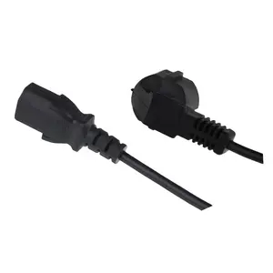 American Standard Electric 3 Plug Genuine Ac Swivel c13 Power Cord For Hair Flat Iron
