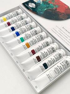 <span class=keywords><strong>Winsor</strong></span> <span class=keywords><strong>Newton</strong></span> 10 colores 21ml juego de pintura al óleo de artista para lienzo y dibujo pinturas Premium para expresiones creativas - Product Image 2