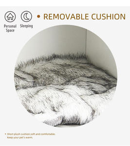 Bac à <span class=keywords><strong>litière</strong></span> pour <span class=keywords><strong>chat</strong></span> Fabrication Certificat FSC Accessoires pour <span class=keywords><strong>chat</strong></span> blanc <span class=keywords><strong>Litière</strong></span> pour meubles pour animaux de compagnie Hide-Away Cat Cabinet Box - Product Image 5