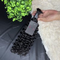 Cheveux vierges non traités de qualité supérieure à 100%, vente en gros de cheveux ondulés, cheveux vierges vietnamiens de couleur naturelle, cheveux bouclés vierges cambodgiens