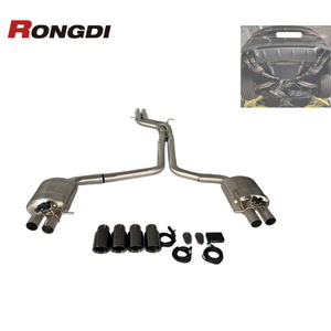 Échappement arrière Valvetronic en acier inoxydable de haute qualité pour Audi S4 S5 B8 B8.5 3.0T 2013-2019, silencieux à soupapes avec télécommande - Product Image 4