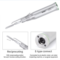 Handpiece Gergaji Resiprokal Elektrik Profesional untuk Gigi, Reduksi 3.2:1, 40000rpm, Tipe E, Handpiece Bedah Maksilofasial untuk
