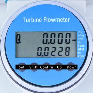 Turbine de mesure de débit liquide haute précision pour véhicule diesel, outil pour la mesure essence et les autres produits de liquide diesel - Product Image 4