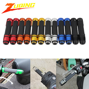 ZUQING Motorcycle <b>Handlebar</b> Grips Aluminum Alloy CNC Anti Slip Blue Universal For <b>Scooter</b> Off Road Vehicles - Product Image 5