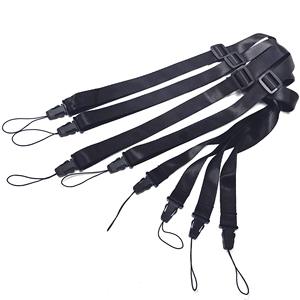 ZY0996A 1.5cmツインヘッド航空機バックルランヤードフック斜めスパンシルクスクリーンミニハンドヘルド小型ファンスリング携帯電話カム - Product Image 2