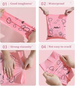 Sacs d'expédition personnalisés avec logo, recyclables, imperméables, auto-adhésifs, pour l'expédition de chaussures et de vêtements - Product Image 3