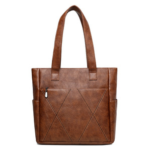 Designer New Fashion Trends Women Luxury Handbag Wholesale Custom PU Leather Large Capacity Ladies Tote <b>Bag</b> - Product Image 1