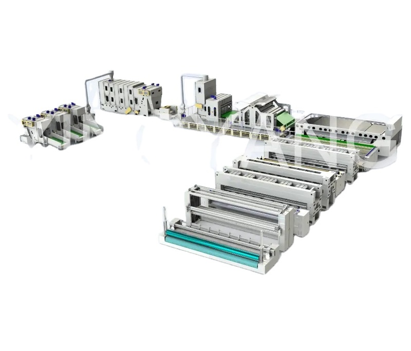 NONWOVEN MACHINERY Polyester Fiber Thermal Bonding
